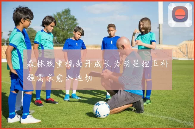 森林狼重视麦丹成长为明星控卫补强需求愈加迫切